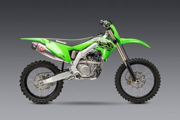 Yoshimura / ヨシムラ USA KX250/X 21-23 RS-12 Stainless Full Exhaust, W/ Aluminum Muffler | 242940S320