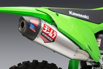 Yoshimura / ヨシムラ USA KX450F 19-23 / KX450X 21-23 RS-12 Stainless Full Exhaust, W/ Aluminum Muffler | 244720S320