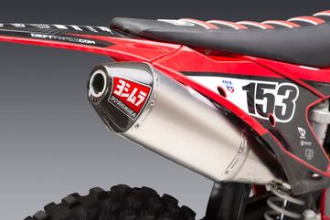 Yoshimura / ヨシムラ USA KTM 450Sx-F/Husq Fc450 18-20 RS-4 Stainless Slip-On Exhaust, W/ Aluminum Muffler | 264622D320