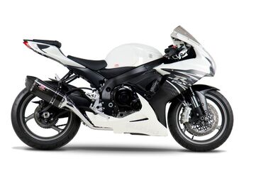 Yoshimura / ヨシムラ USA GSX-R600/750 11-22 Race R-77 Stainless Full Exhaust, W/ Carbon Fiber Muffler | 1160000221