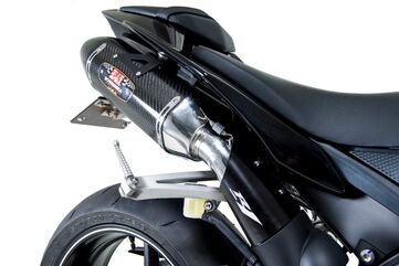 Yoshimura / ヨシムラ USA YZF-R1 09-14 R-77 Stainless Slip-On Exhaust, W/ Carbon Fiber Mufflers | 1314202