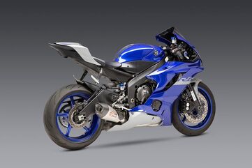 Yoshimura / ヨシムラ USA YZF-R6V 06-20 Race At2 Stainless Full Exhaust, W/ Stainless Muffler | 13630AP521