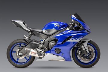 Yoshimura / ヨシムラ USA YZF-R6V 06-20 Race At2 Stainless Full Exhaust, W/ Stainless Muffler | 13630AP521