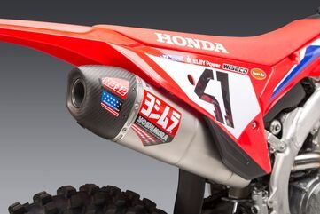 Yoshimura / ヨシムラ USA CRF250R/Rx 22-23 RS-12 Stainless Full Exhaust, W/ Stainless Muffler | 228450S320
