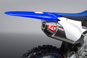 Yoshimura / ヨシムラ USA YZ450F 18-19 / Wr450F 19-20 / YZ450Fx 19 RS-4 Titanium Full Exhaust, W/ Carbon Fiber Muffler | 234821D220