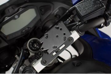 SW-MOTECH / SWモテック クロスバーGPSマウント ブラック Yamaha MT-07 Tracer (16-) | GPS.06.593.10000/B