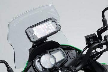 SW-MOTECH / SWモテック GPS マウント コックピット ブラック Kawasaki Versys-X300 ABS (16-) | GPS.08.875.10000/B