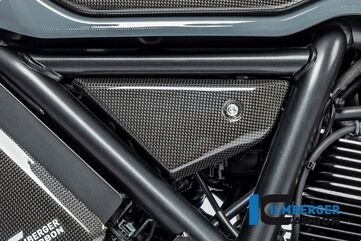 ILMBERGER / イルムバーガーカーボンパーツ フレームアンダーカバー 左 グロス Ducati Scrambler 1100 from 2017 | ARL.003.DS11G.K