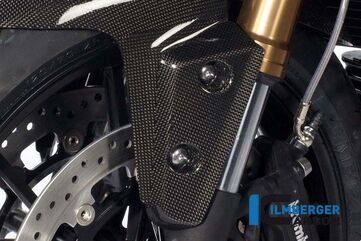 ILMBERGER / イルムバーガーカーボンパーツ ウィンドフラップ フロントマッドガード (左) カーボン - Triumph Speed Triple (2011-now) | KFL.021.TRSPT.K