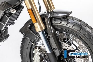 ILMBERGER / イルムバーガーカーボンパーツ フロントマッドガード グロス surface Ducati Scrambler 1100 from 2017 | KVO.009.DS11G.K