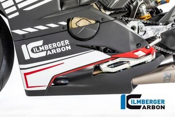 ILMBERGER / イルムバーガーカーボンパーツ ベリーパン マット Panigale V4 Racing | VEU.136.DPV4M.K
