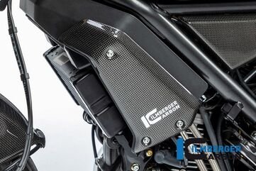 ILMBERGER / イルムバーガーカーボンパーツ ラジエーターカバー 左 グロス surface Ducati Scrambler 1100 from 2017 | WKL.005.DS11G.K