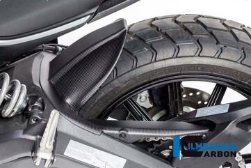 ILMBERGER / イルムバーガーカーボンパーツ リアフェンダー マット Ducati Scrambler &apos;16 | KHO.120.DS15M.K