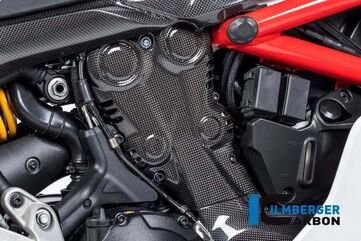 ILMBERGER / イルムバーガーカーボンパーツ カムベルトカバー グロスカーボン - Ducati Supersport 939 | ZAV.016.DSS7G.K
