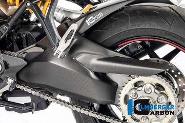 ILMBERGER / イルムバーガーカーボンパーツ スイングアームカバー マットカーボン - Ducati Supersport 939 | SSO.113.DSS7M.K
