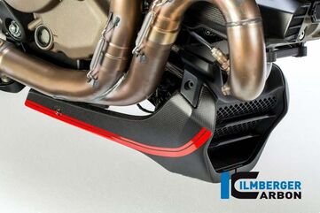ILMBERGER / イルムバーガーカーボンパーツ ベリーパン マット - Ducati Monster 1200/1200 S | VEU.116.D12MM.K