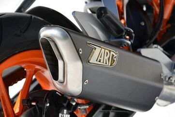 Zard / ザードマフラー ステンレススチール -ALU レーシング スリップオン KTM DUKE 390 (2010-2012) | ZKTM224APR