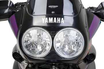 Kedo Twinhead Light with Clear Lenses, 'E' approved (2x high beam, low beam 2x) incl mounting material. | 40854