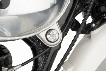 Kedo Aluminum Fuel Tank Mounting Kit, suitable for steel- and aluminum fuel tank, comes with Both Allen screws and internal hexalobular screws | 50683