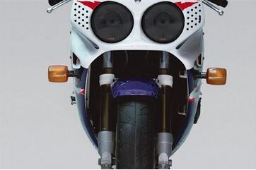 Powerbronze / パワーブロンズ ヘッドライト  プロテクター HONDA CBR900RR 92-93 (2 PIECE) ライム グリーン | 440-H049-011