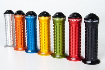 RDMOTO （アールディーモト） ストリートフットペグ ブルーアルマイト | FRDK