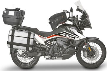 GIVI / ジビ Touring Windscreen for KTM 390/790/890 Adventure color clear, HxW 45x47 cm, D7711KIT fitting kit required to install | 7710DT