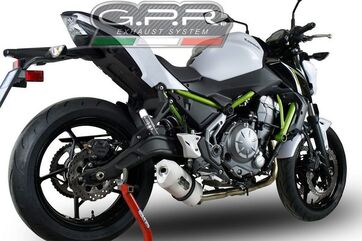 GPR / ジーピーアール Original For Kawasaki Z 650 2017/20 E4 Homologated Full Exhaust Catalized Albus Evo4 | E4.CO.K.160.CAT.ALBE4