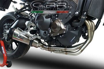 GPR / ジーピーアール Original For Yamaha Mt-09 / Fz-09 2017/20 E4 Homologated Full Exhaust Catalized Gp Evo4 Titanium | E4.CO.Y.195.CAT.GPAN.TO