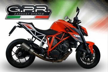 GPR / ジーピーアール Original For Ktm Superduke 1290 R 2014/16 E3 Homologated スリッポンエキゾースト M3 Inox | KT.78.M3.INOX