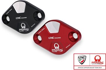 CNC Racing / シーエヌシーレーシング Timing inspection cover Ducati Panigale/Streetfighter V4 - Pramac Racing limited Edition, Black | CF266BPR