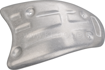 Kedo Skidplate / Aluminum Engine Guard 76 Style (bigger than mini skidplate, based on engine guard item 21001), fits all years | 60512