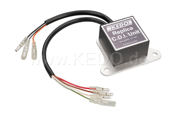 Kedo CDI Unit (Replica) With Optimized Ignition Curve, Mounting Spots & Connector Like OEM | 40832