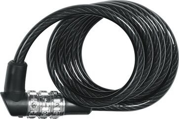 ABUS / アバス 3506C/120 BK Coil Cable Lock | 40772