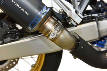Termignoni / テルミニョーニ KIT SILENCER "BLACK" HOMOLOGATED, STAINLESS STEEL, BLACK TITANIUM, EU Homologated | H16608040INI