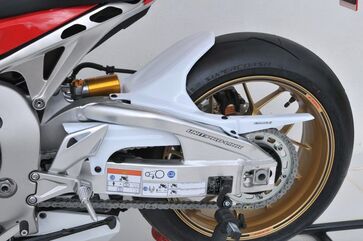 Ermax / アルマックス gb rear + chain guard for cbr 1000 rr 2013/2016 white | 730150126