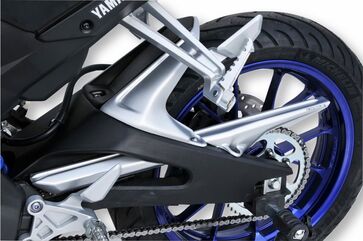 Ermax / アルマックス hugger arriere (with chain guard ) for MT 125 2014-2018, gris mat 2014/2015 , 2018(mat gray metallic 3 [mnm3] ) | 730294123
