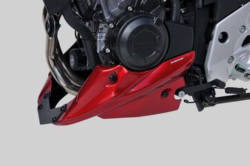 Ermax / アルマックス belly pan (3 parts ) for CB 500 X 2016-2018, metallic red (motorcycle white and red ) 2016/2018(candy rubis [r4] ) | 890115156