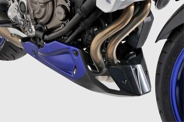 Ermax / アルマックス belly pan (3 parts ) for MT 07(fz 7 ) 2014-2017, gris mat clear (race blu-usa motorcycle matt silver ) 2015/2016(matt silver 1 [MS1] ) | 890255121