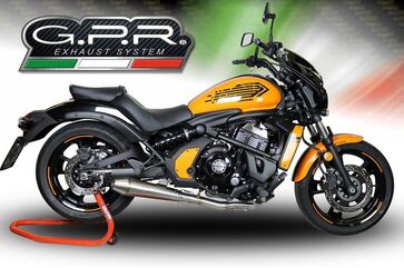 GPR / ジーピーアール Original For Kawasaki Vulcan 650 2018/20 E4 Homologated Full Exhaust Catalized Ultracone | E4.CO.K.172.CAT.ULTRA