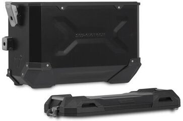 SW Motech TRAX ADV aluminum case system US model. Black. 45/37L. Ducati DesertX (22-). | KFT.22.995.70100/B