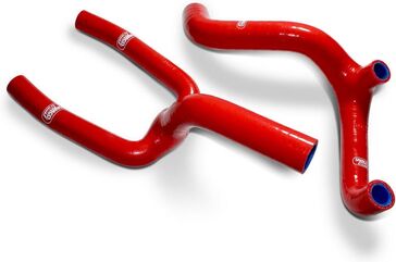 サムコスポーツ / Samco Sport Husqvarna CR 125 2006 - 2013 2 ピース Y-ピース Race Design シリコンラジエーター クーラントホースキット | HUS-5-RD