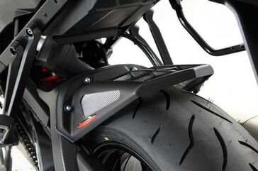 Powerbronze / パワーブロンズ ハガー マットブラック-シルバーメッシュ BMW S1000XR, 15-19 | 201-B103-670