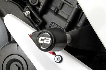 Powerbronze / パワーブロンズ バジェットクラッシュポストセット (クラッシュバー), ブルー HONDA CB1000R, 08-19 (WITH Powerbronze / パワーブロンズ ベリーパン) | 513-H125-008