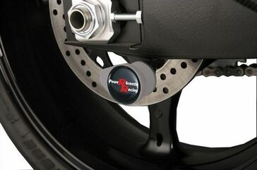 Powerbronze / パワーブロンズ スイング アーム プロテクター キット SUZUKI GSR600 06-11 ブラック プラスチック | 514-S112-003