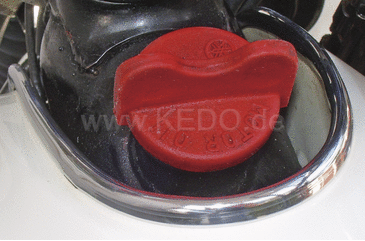 Kedo Edge Protector 7mm, Chrome, 1 meter (Replica Fuel Tank Edge Protector), OEM reference # 1E6-24189-00 | 40132