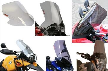 Powerbronze / パワーブロンズ フリップアップ スクリーン HONDA VFR750 FG ブラック | 420-H113-003