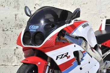 Powerbronze / パワーブロンズ ヘッドライト  プロテクター YAMAHA FZR600R 94-96 イエロー | 440-Y059-006