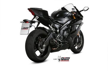MIVV / ミヴマフラー SPORT SLIP-ON Muffler SUONO STEEL BLACK For YAMAHA YZF 600 R6 | Y.063.L9