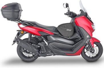 GIVI / ジビ Windscreen for Yamaha N-MAX 125/155 15-20, color clear, dim. HxW 58,5 x 41 cm, 15,5 cm higher than stock, D2153KIT fitting kit required to install (not included) | 2153DT