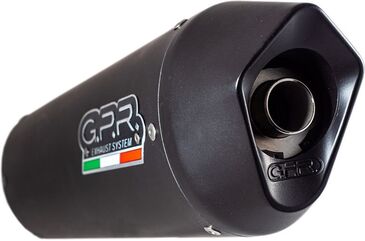 GPR / ジーピーアール Original For Triumph Daytona 955 2002/05 Homologated スリッポンエキゾースト Catalized Furore Nero | T.90.CAT.FUNE